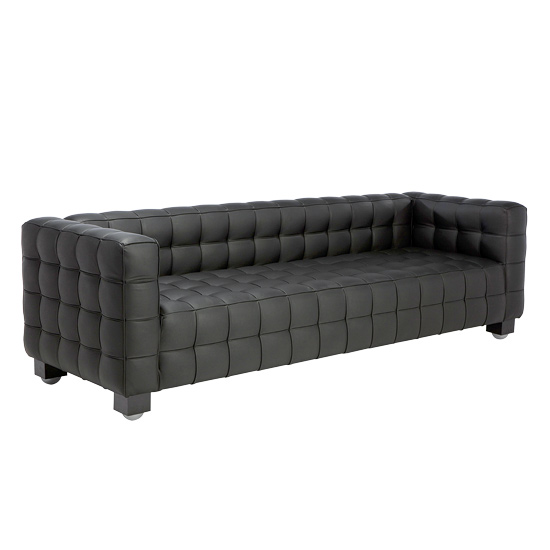 5) Add luxurious leather Add luxurious leather | Chic & sleek | Living room | Image | Ideal Home | Housetohome