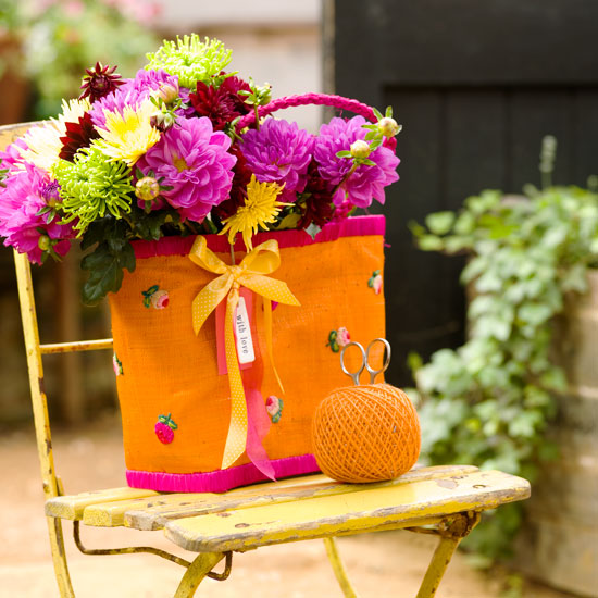 Flower basket | how to create a garden retreat | garden design ideas | housetohome