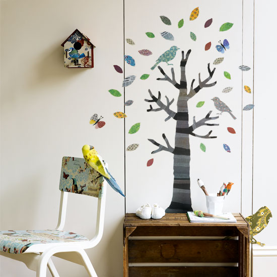 Woodland children's bedroom