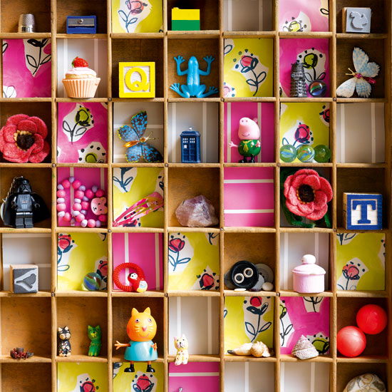 Girl's bedroom storage