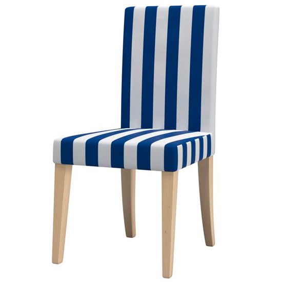 Add bold stripes in a simple palette | How to create a nautical dining room in 5 steps | dining room ideas | design inspiration| housetohome