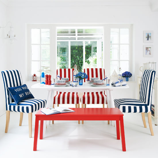 Nautical dining room | How to create a nautical dining room in 5 steps | dining room ideas | design inspiration| housetohome