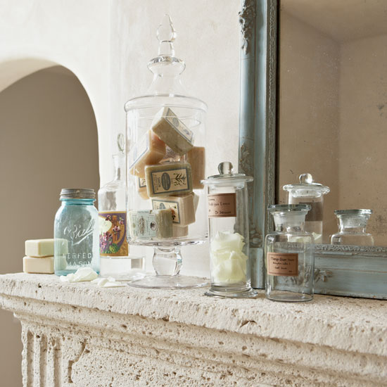 Showcase items from the parfumerie | How to create a French-style home | French decorating ideas | Country decorating | PHOTO GALLERY | Country Homes & Interiors | Housetohome