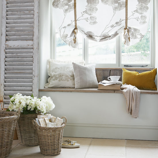 Frame a window with shutters and blinds | How to create a French-style home | French decorating ideas | Country decorating | PHOTO GALLERY | Country Homes & Interiors | Housetohome