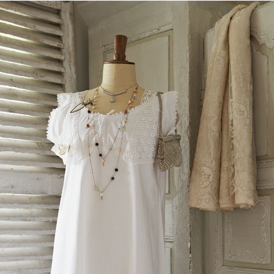 Display shawls and jewellery | How to create a French-style home | French decorating ideas | Country decorating | PHOTO GALLERY | Country Homes & Interiors | Housetohome