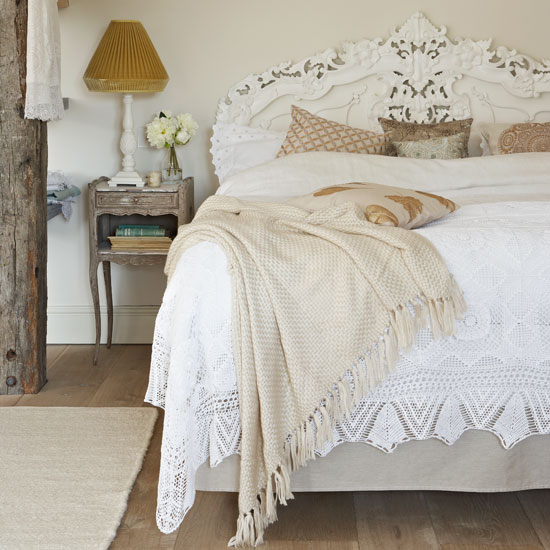 Opt for an ornate carved headboard | How to create a French-style home | French decorating ideas | Country decorating | PHOTO GALLERY | Country Homes & Interiors | Housetohome