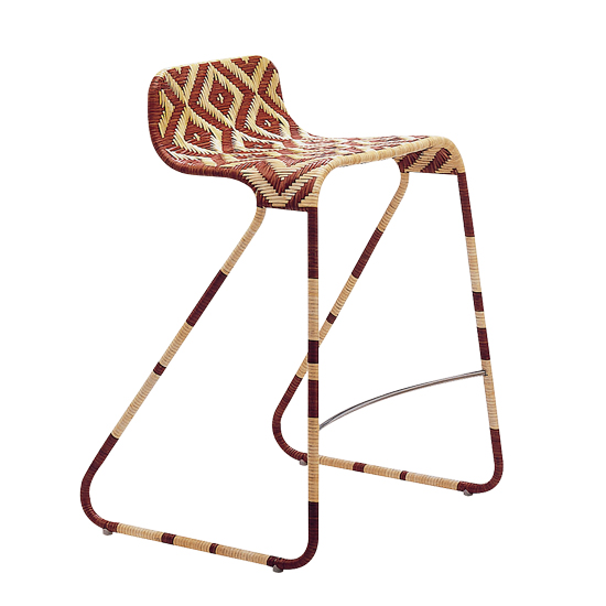 Flo by Driade bar stool from NGI Design | Bar stools | Kitchen design ideas | PHOTO GALLERY | Beautiful Kitchens