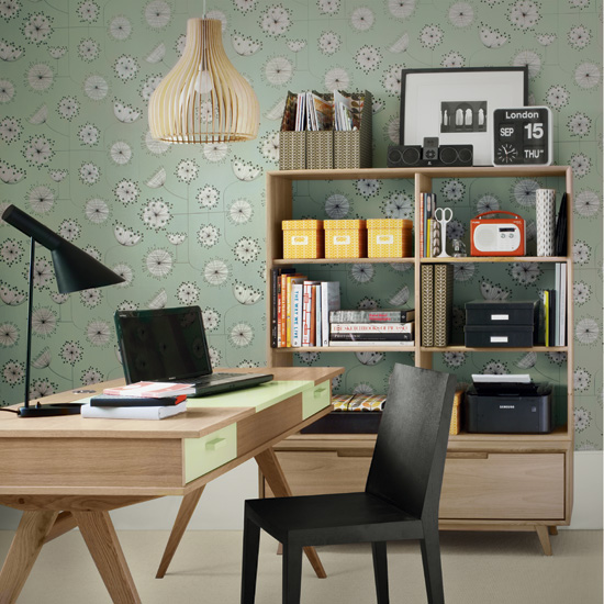 Create a cool retro study Create a cool retro study | 5 clever ideas for home offices | home office ideas | decorating inspiration | housetohome