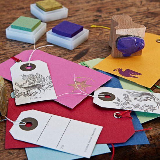 Stamp designs on gifts | 10 budget Christmas ideas | Christmas decorating ideas | Christmas | PHOTO GALLERY | Livingetc | Housetohome
