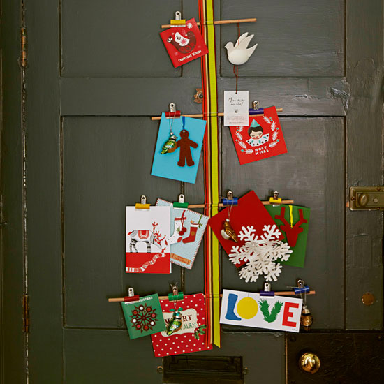 Hang your cards | 10 budget Christmas ideas | Christmas decorating ideas | Christmas | PHOTO GALLERY | Livingetc | Housetohome