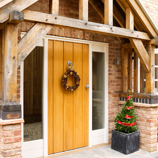 Exterior | Step inside a new-build home dressed for Christmas | House tour | Christmas decorating ideas | PHOTO GALLERY | Ideal Home | Housetohome