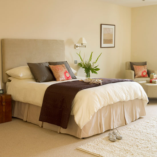 Master bedroom | Step inside a new-build home dressed for Christmas | House tour | Christmas decorating ideas | PHOTO GALLERY | Ideal Home | Housetohome