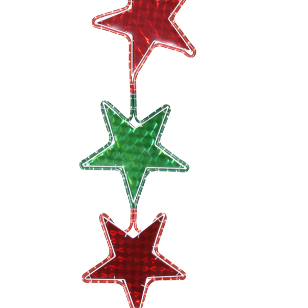 Ropelight star garland from DZD | Outdoor Christmas lighting | Christmas lighting | Lighting | PHOTO GALLERY | Housetohome.co.uk