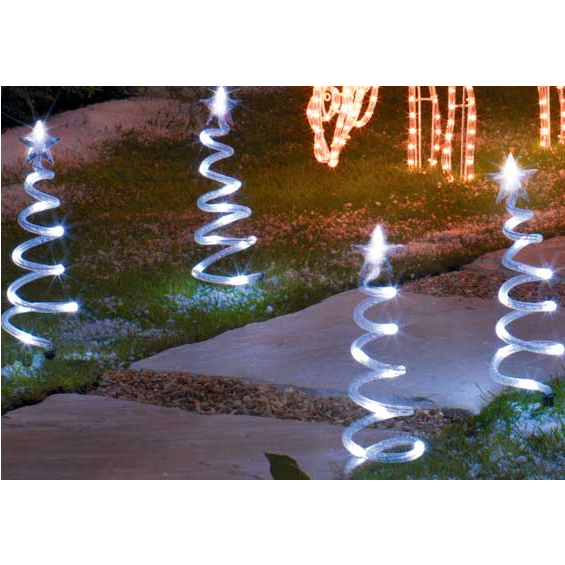 Mini Christmas Tree Path Finders from Argos | Outdoor Christmas lighting | Christmas lighting | Lighting | PHOTO GALLERY | Housetohome.co.uk