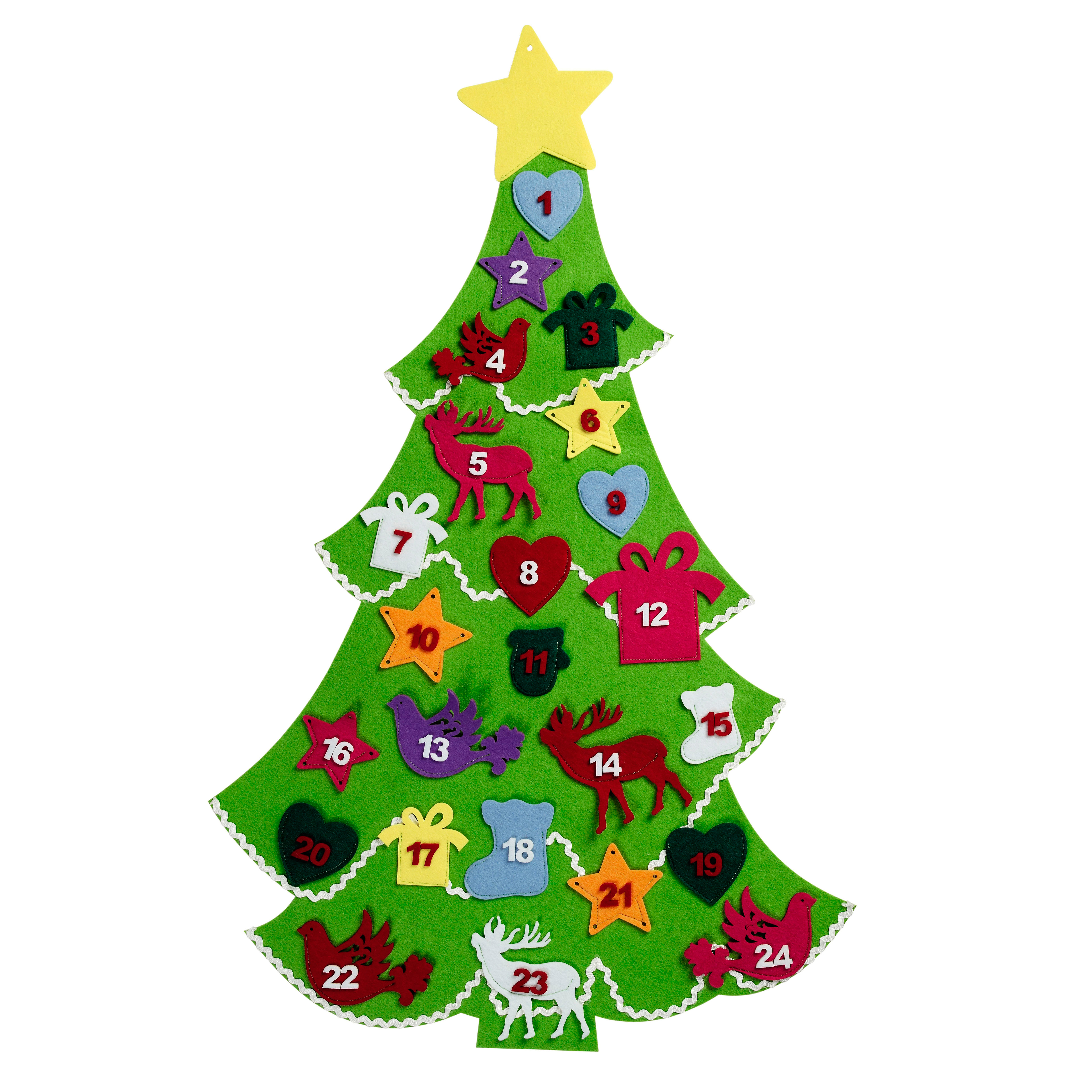 Felt advent tree calendar from Debenhams Felt advent tree calendar from Debenhams | Christmas advent calendars | Advent calendars | Christmas decorations | PHOTO GALLERY | Housetohome.co.uk