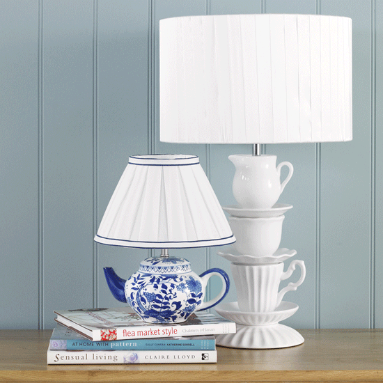 New table lamps from BHS