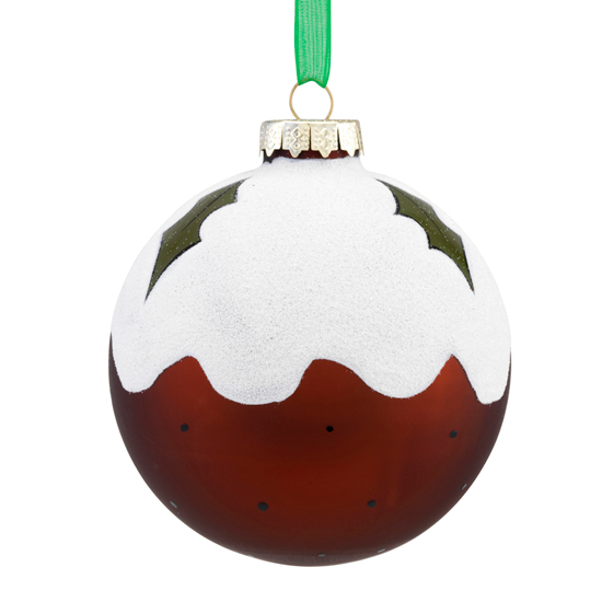 Christmas Pudding Bauble from Sainsbury?s | Christmas baubles | Christmas baubles 2011 | Christmas tree decorations | Christmas decorations | PHOTO GALLERY | Housetohome.co.uk