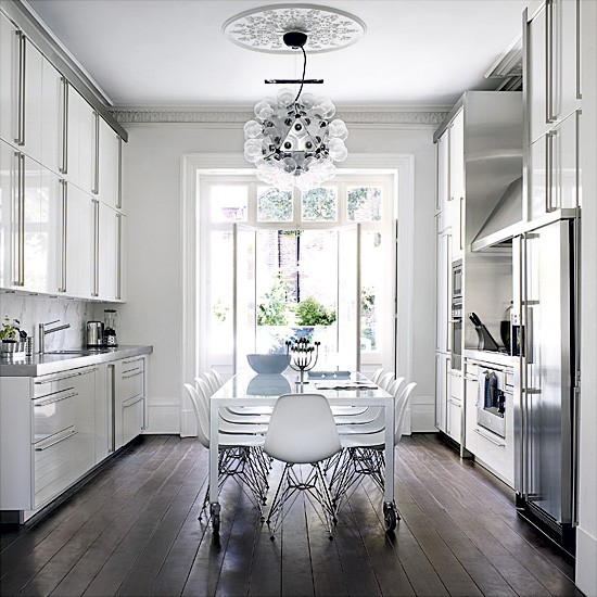 Sleek kitchen diner | Kitchen-diner ideas | Kitchens | PHOTO GALLERY | Livingetc