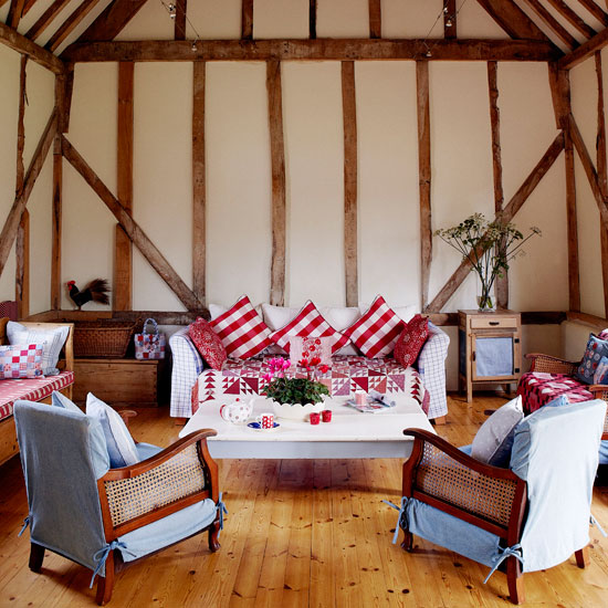 Cosy country living room 