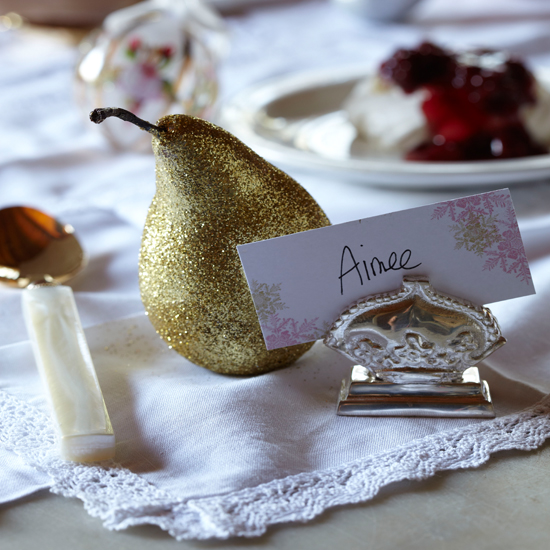 Party place setting | Country-style Christmas table ideas | Christmas table settings | Country Homes & Interiors