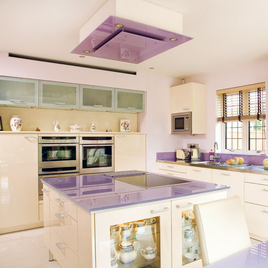 Lilac kitchen Lilac kitchen | Take a tour around this feminine lilac kitchen | | Reader kitchen | PHOTO GALLERY | Beautiful Kitchens