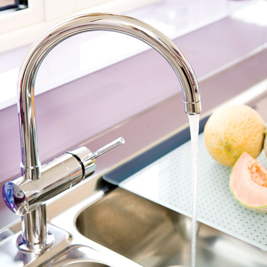 Sink area Sink area | Take a tour around this feminine lilac kitchen | | Reader kitchen | PHOTO GALLERY | Beautiful Kitchens