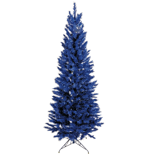 Indigo slimline pine tree from DZD Indigo slimline pine tree from DZD | Faux Christmas tree | Fake Christmas trees | PHOTO GALLERY | Livingetc | housetohome