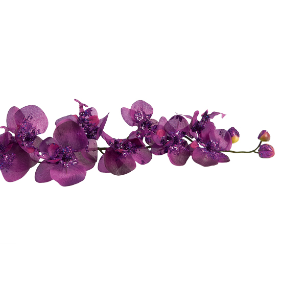 Faux-orchid spray from Notcutts | Jewel-coloured Christmas buys | Christmas decorating ideas | Christmas 2011 | Christmas ideas | 25 Beautiful Homes | PHOTO GALLERY | Housetohome.co.uk