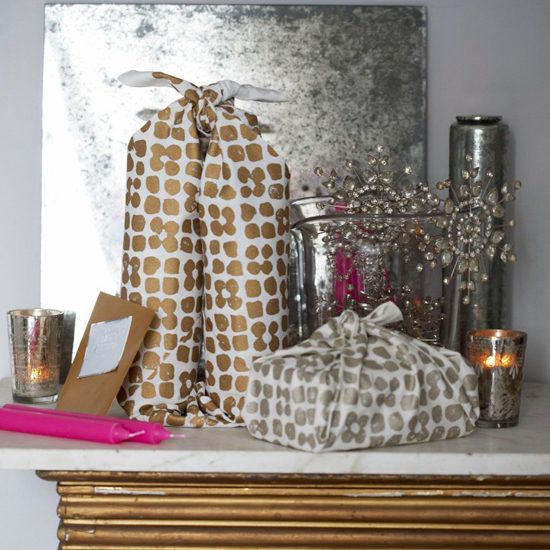 Fix it with fabric | Creative gift wrapping ideas | Christmas ideas 2011 | Christmas decorating | Christmas | Livingetc | PHOTO GALLERY | Housetohome