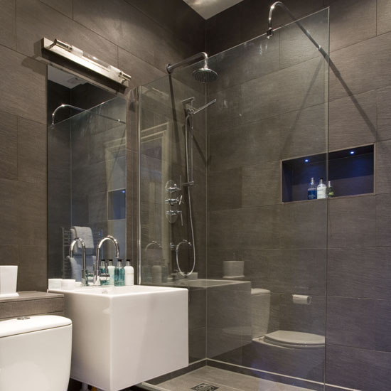 Modernist shower room | Shower room decorating ideas | PHOTO GALLERY | Housetohome