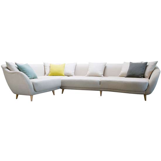 Crescent Corner sofa from John Lewis | Modern sofas - our pick of the best | Living room furniture | PHOTO GALLERY | Livingetc