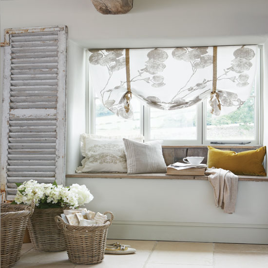 Salvaged wooden shutters | shabby-chic decorating ideas | PHOTO GALERY | Housetohome