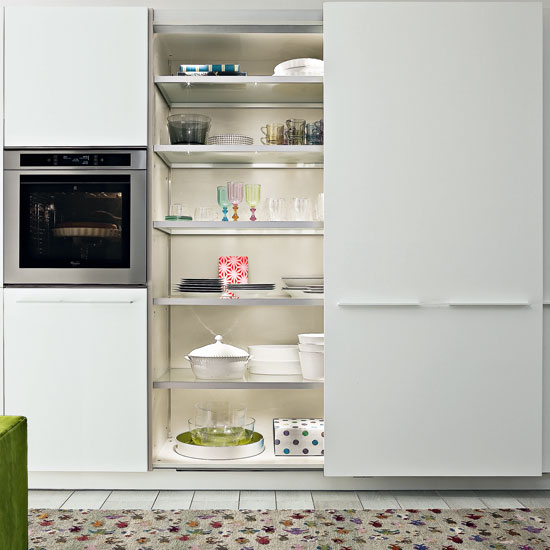 Sliding doors from Varenna | Kitchen storage - 10 of the best | Kitchen planning | PHOTO GALLERY | Beautiful Kitchens