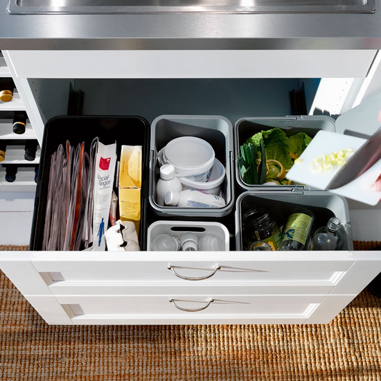 Waste-sorting boxes from Ikea | Kitchen storage - 10 of the best | Kitchen planning | PHOTO GALLERY | Beautiful Kitchens