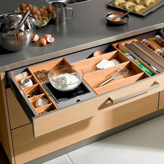 Built-in kitchen scales from Warendorf | Kitchen storage - 10 of the best | Kitchen planning | PHOTO GALLERY | Beautiful Kitchens