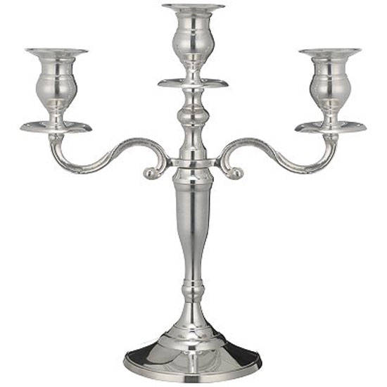 Brissi silver-plated candelabra from John Lewis