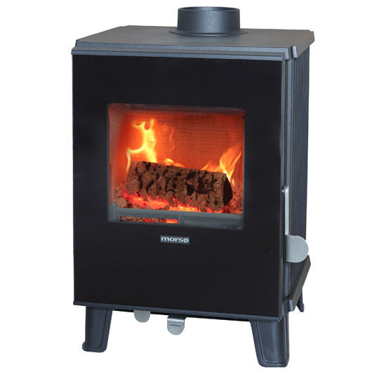 Squirrel stove with glass door from Morsø | Woodburning stoves | country | PHOTO GALLERY |Country Homes & Interiors