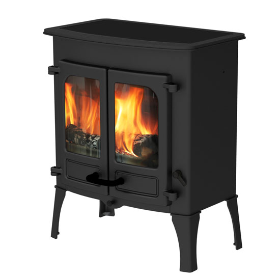 Island stove from Charnwood | Woodburning stoves | country | PHOTO GALLERY | Country Homes & Interiors