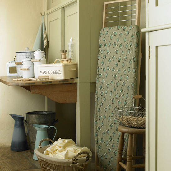 Opt for a built-in utility cupboard | utility room | country | Country Homes & Interiors