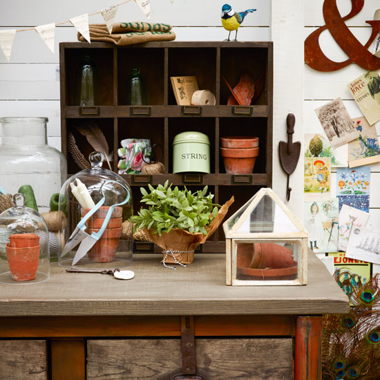 Utility potting table | utility room | country | Country Homes & Interiors
