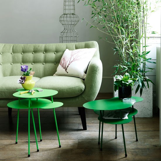 Botanical living room | Living room colour schemes - 10 of the ...