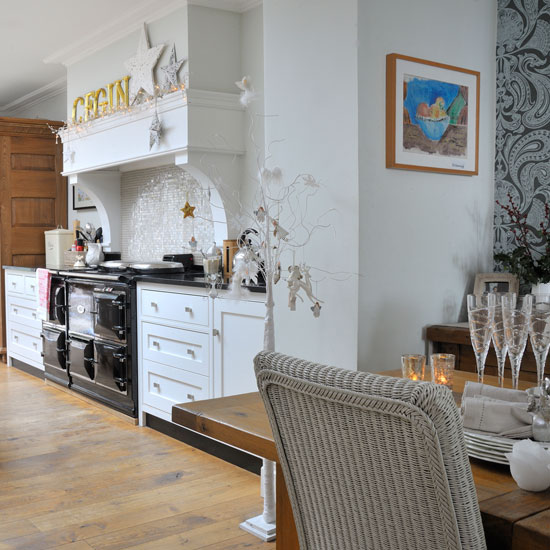 Open-plan kitchen-diner Open-plan kitchen-diner | Victorian town house | makeover | family home | interiors | modern vintage | modern vintage style | PHOTO GALLERY | Ideal Home