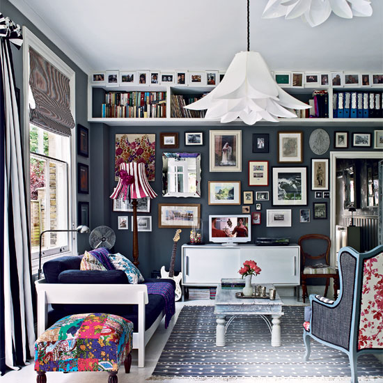 Living room | Take a tour around an eclectic garden flat | House tours | PHOTO GALLERY | Livingetc