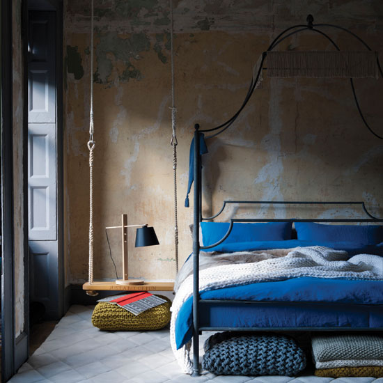 Rustic chunky knit bedroom | Bedroom decorating ideas | Bedroom | Livingetc | IMAGE | Housetohome.co.uk
