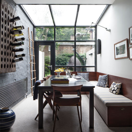 Industrial-style conservatory 