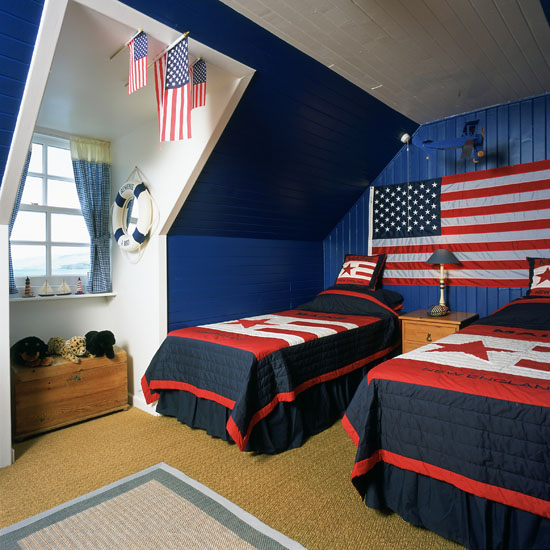 Smart converted loft | Loft space | Children's bedrooms | boys' bedrooms| Bedroom | Bedroom Furniture | PHOTO GALLERY | 25 Beautiful Homes | Housetohome