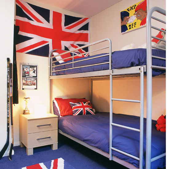 Sleek bunk beds | Metal bunk beds | Children's bedrooms | boys' bedrooms | Bedroom | Bedroom Furniture | PHOTO GALLERY | 25 Beautiful Homes | Housetohome