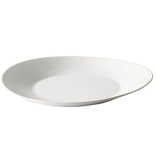 White Skyn Plate from Ikea 
