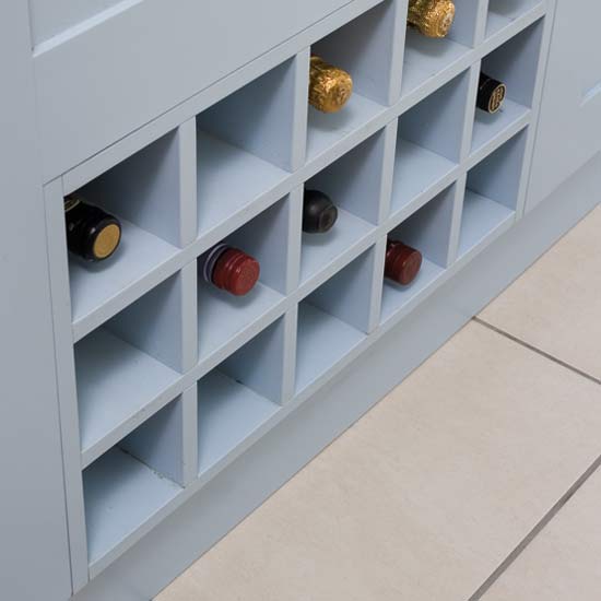 Wine rack | Take a tour around a light-filled kitchen | Kitchen tour | PHOTO GALLERY | Beautiful Kitchens