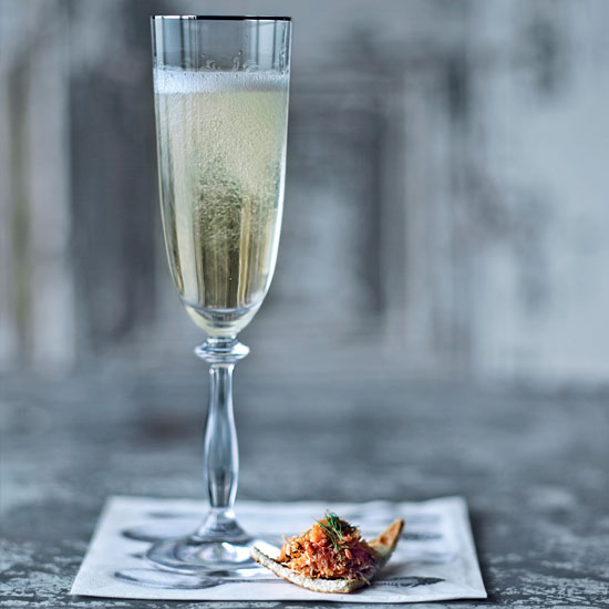 This crisp cocktail is perfect for toasting the New Year 